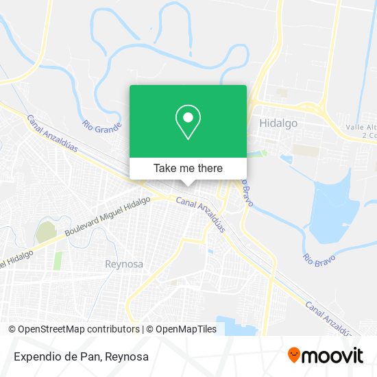 Mapa de Expendio de Pan