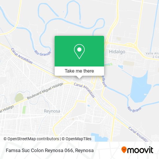Famsa Suc Colon Reynosa 066 map