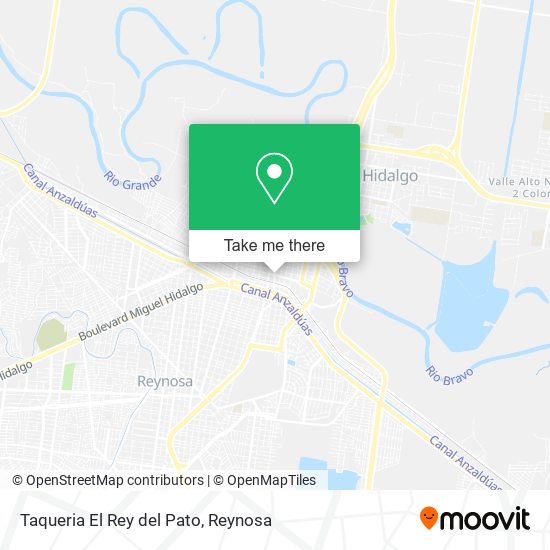 Taqueria El Rey del Pato map