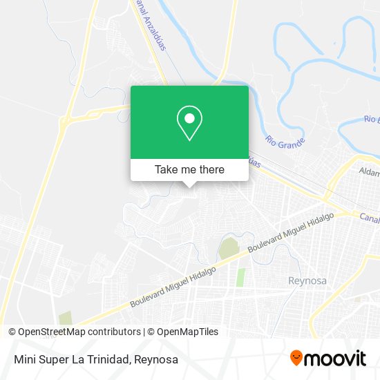 Mapa de Mini Super La Trinidad