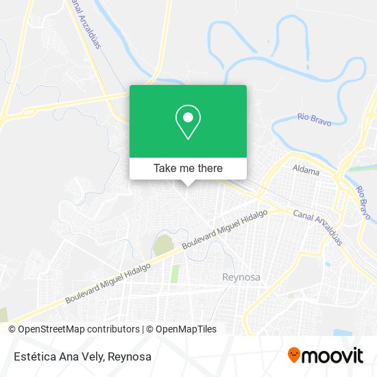 Mapa de Estética Ana Vely