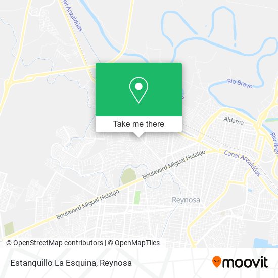 Mapa de Estanquillo La Esquina