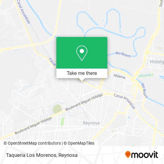 Taqueria Los Morenos map