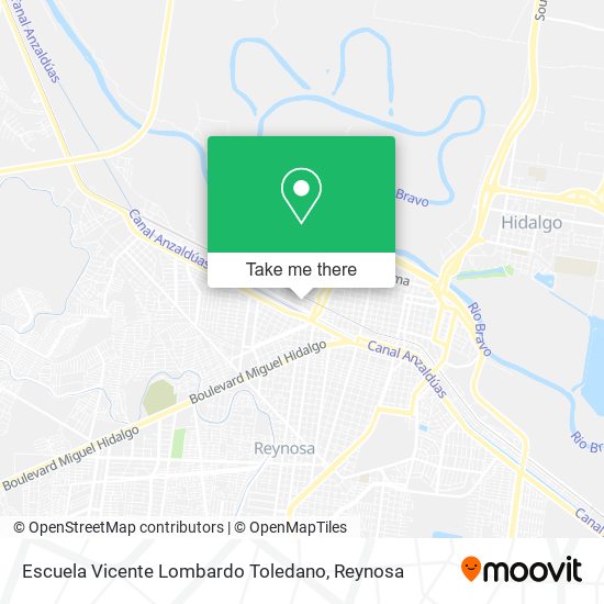 Escuela Vicente Lombardo Toledano map