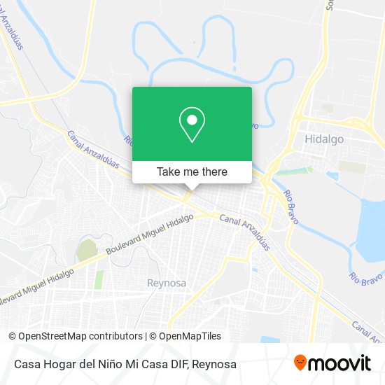 Casa Hogar del Niño Mi Casa DIF map