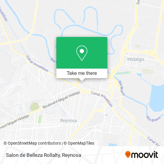 Salon de Belleza Rollalty map