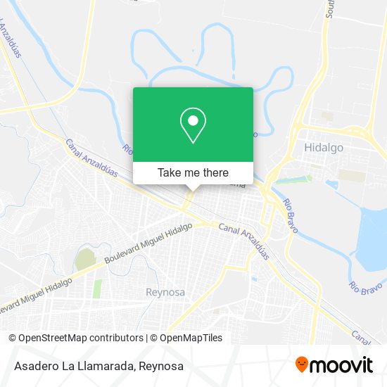 Mapa de Asadero La Llamarada