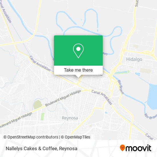 Mapa de Nallelys Cakes & Coffee