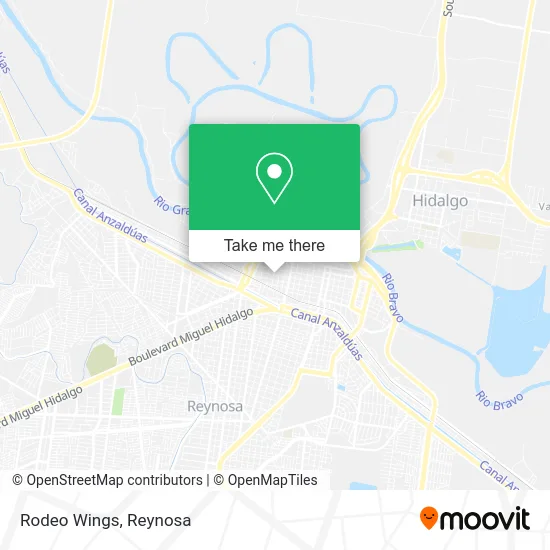 Rodeo Wings map