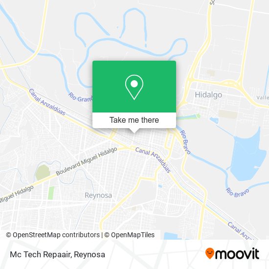 Mapa de Mc Tech Repaair