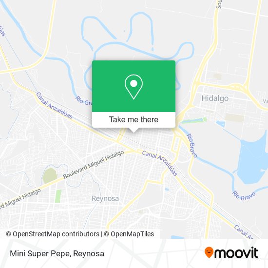 Mapa de Mini Super Pepe