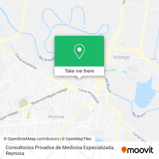 Consultorios Privados de Medicina Especializada map