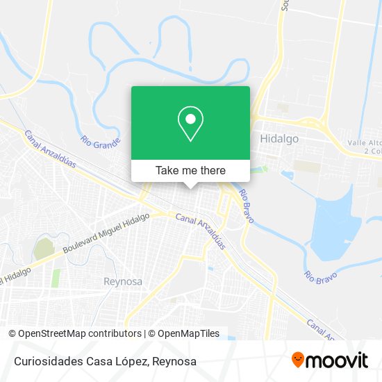 Curiosidades Casa López map