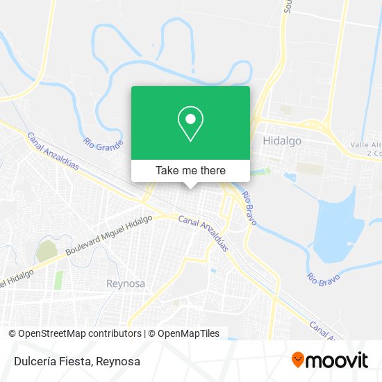 Mapa de Dulcería Fiesta