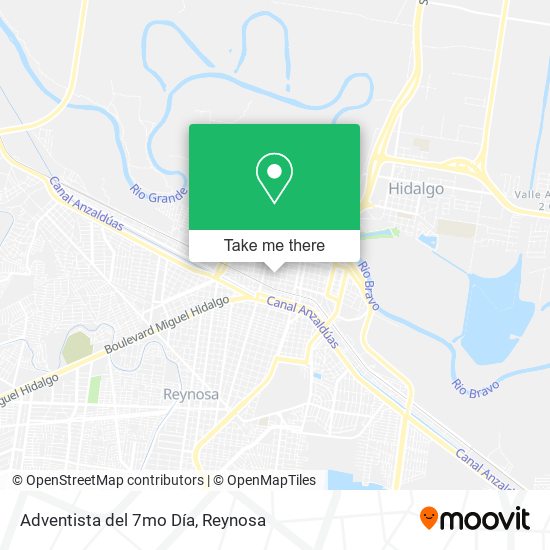 Adventista del 7mo Día map