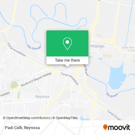 Mapa de Padi Celk