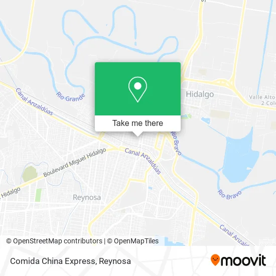 Comida China Express map