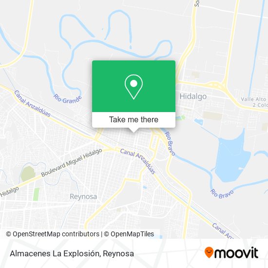 Almacenes La Explosión map