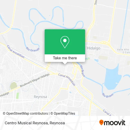 Centro Musical Reynosa map