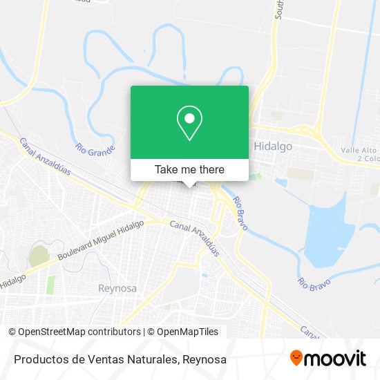 Productos de Ventas Naturales map
