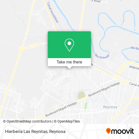 Mapa de Hierberia Las Reynitas