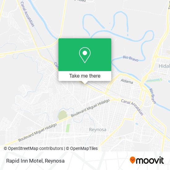 Rapid Inn Motel map