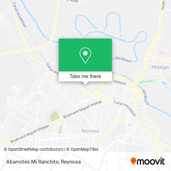 Mapa de Abarrotes Mi Ranchito