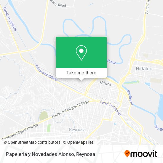 Papeleria y Novedades Alonso map
