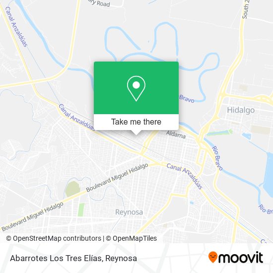 Abarrotes Los Tres Elías map