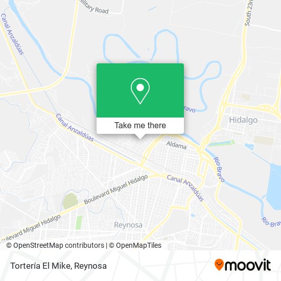 Mapa de Tortería El Mike