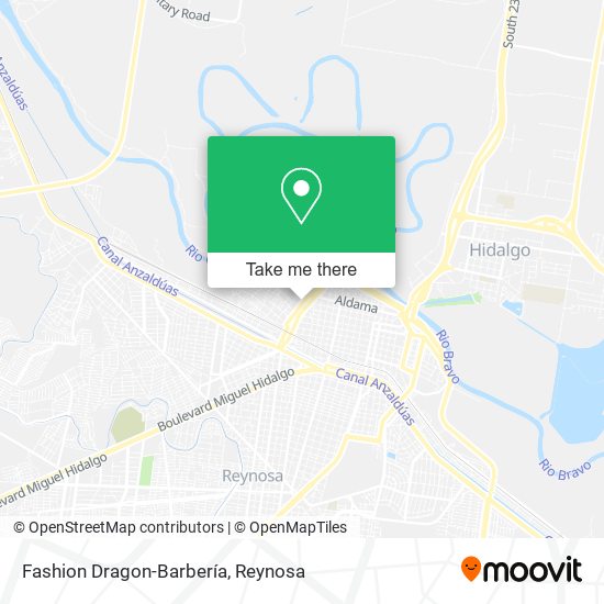Mapa de Fashion Dragon-Barbería