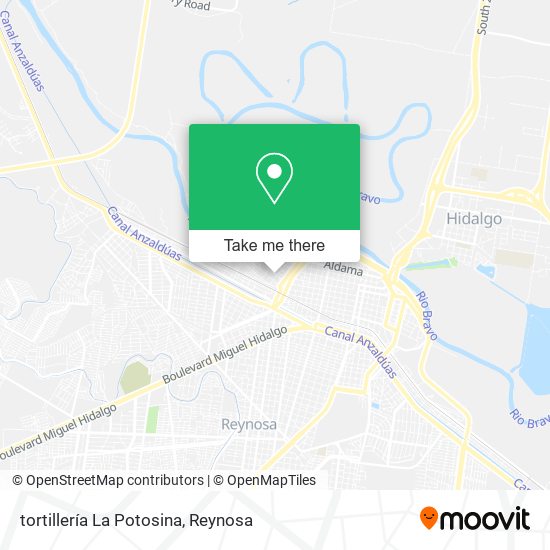 tortillería La Potosina map