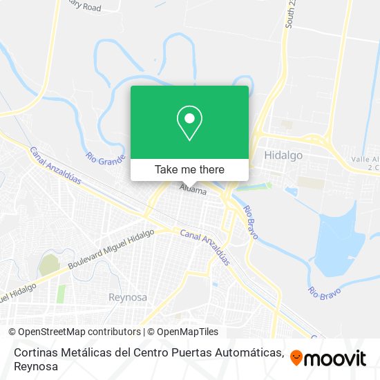Cortinas Metálicas del Centro Puertas Automáticas map