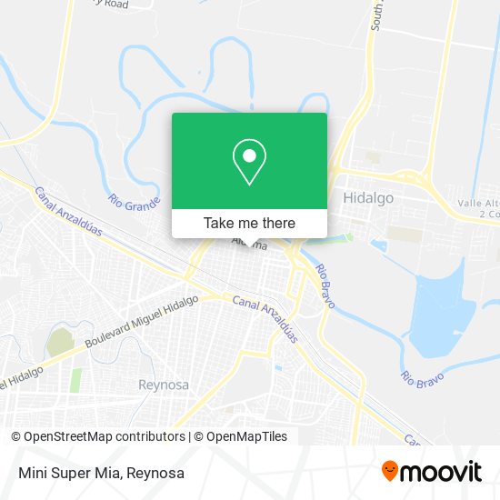 Mapa de Mini Super Mia