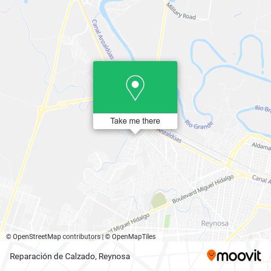 Reparación de Calzado map