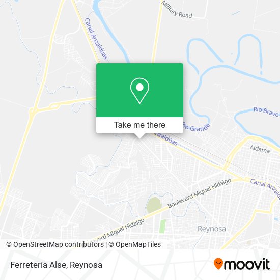 Mapa de Ferretería Alse