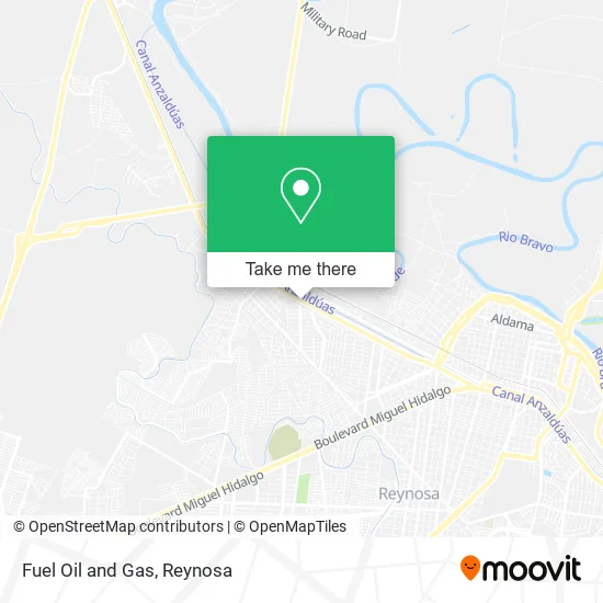 Fuel Oil and Gas map