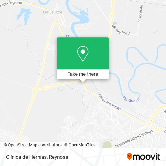 Mapa de Clínica de Hernias