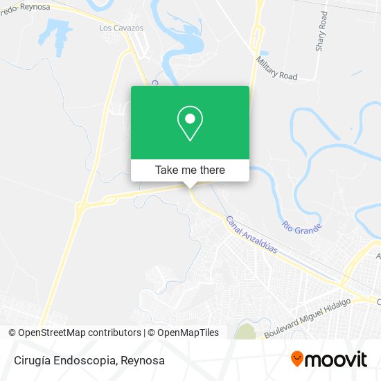 Cirugía Endoscopia map