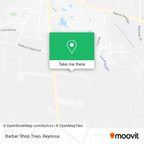 Mapa de Barber Shop Trejo