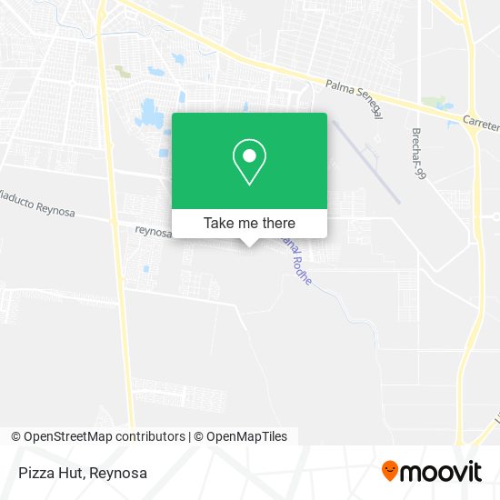 Pizza Hut map