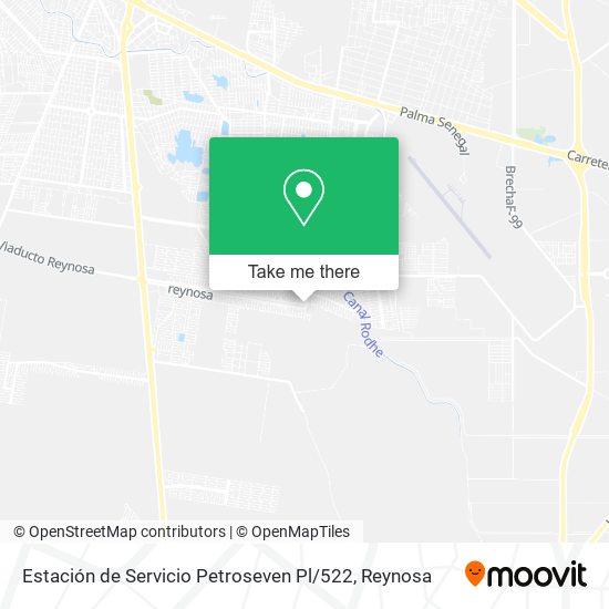Estación de Servicio Petroseven Pl / 522 map