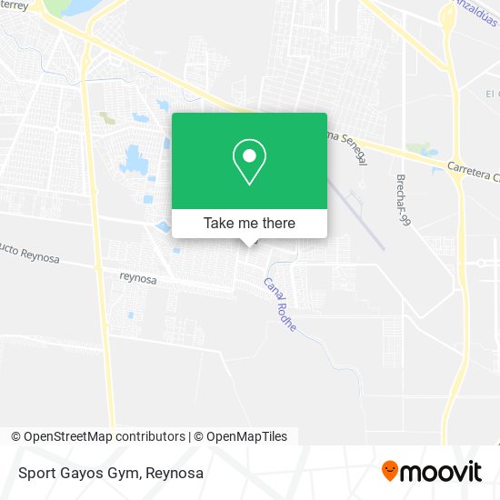 Sport Gayos Gym map