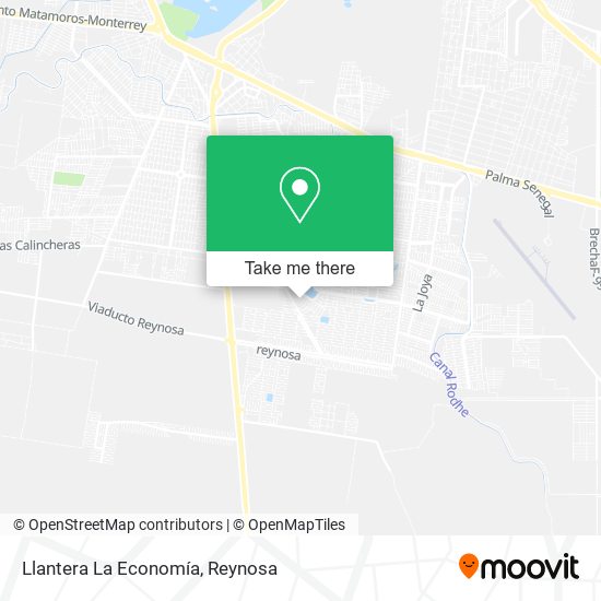 Llantera La Economía map