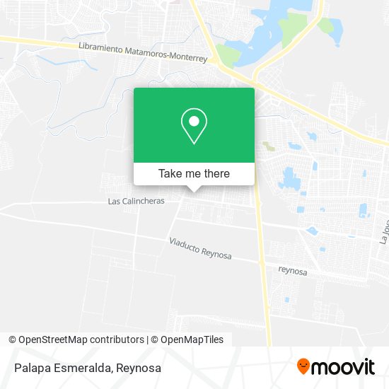 Mapa de Palapa Esmeralda