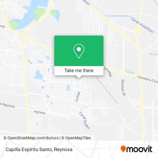 Mapa de Capilla Espíritu Santo
