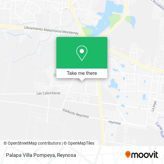 Palapa Villa Pompeya map