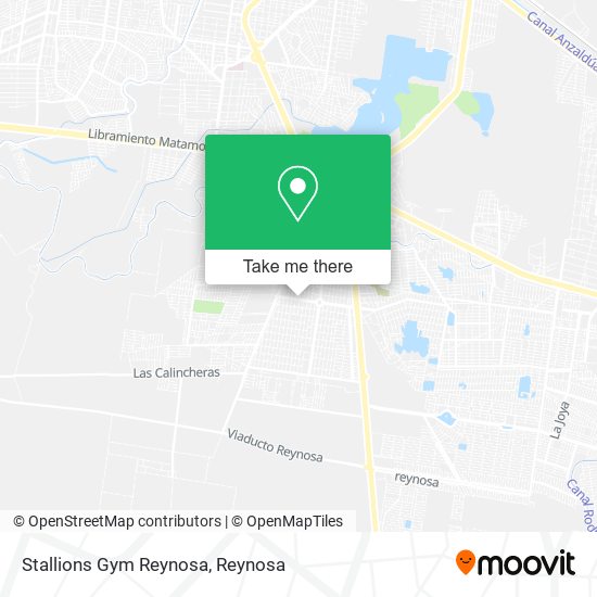Stallions Gym Reynosa map