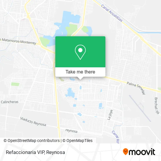 Refaccionaria VIP map