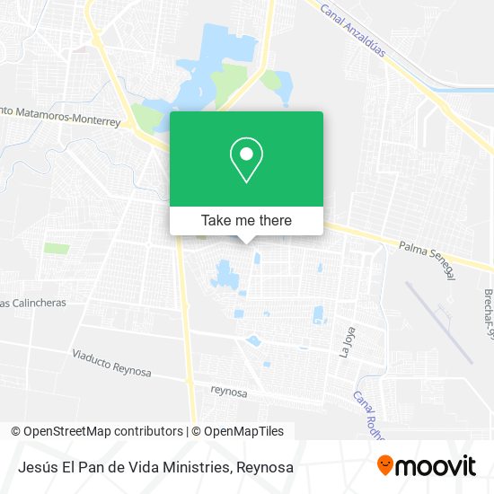 Jesús El Pan de Vida Ministries map
